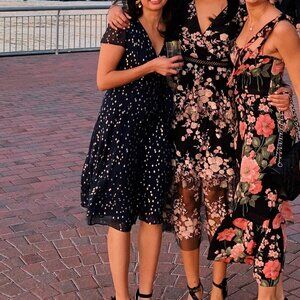 Sezane Robe Armelle Midi Wrap Dress